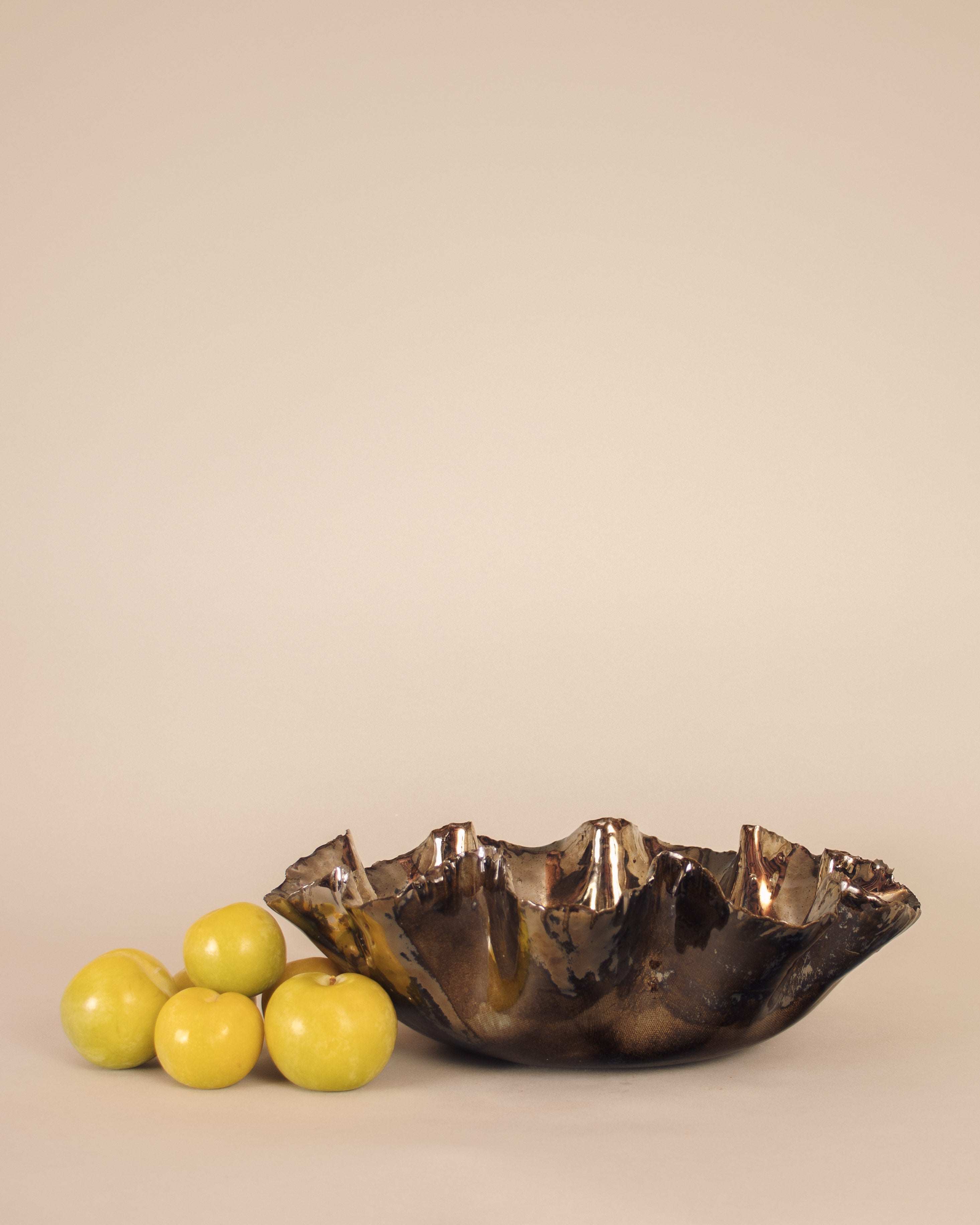 Warped Bowl in Mirror - GOOD FRIEND