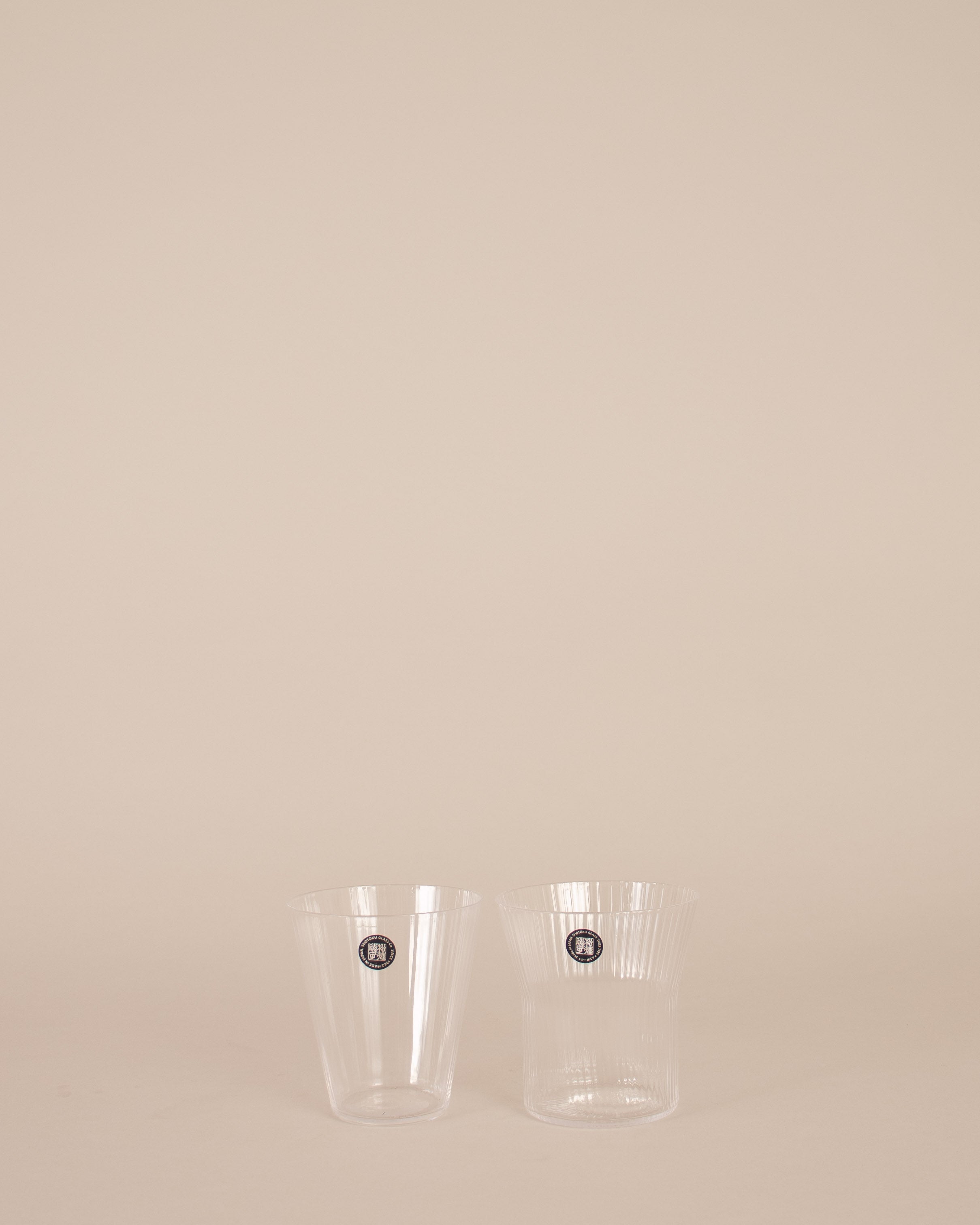 Katachi Stripe Fluted Tumbler - GOOD FRIEND