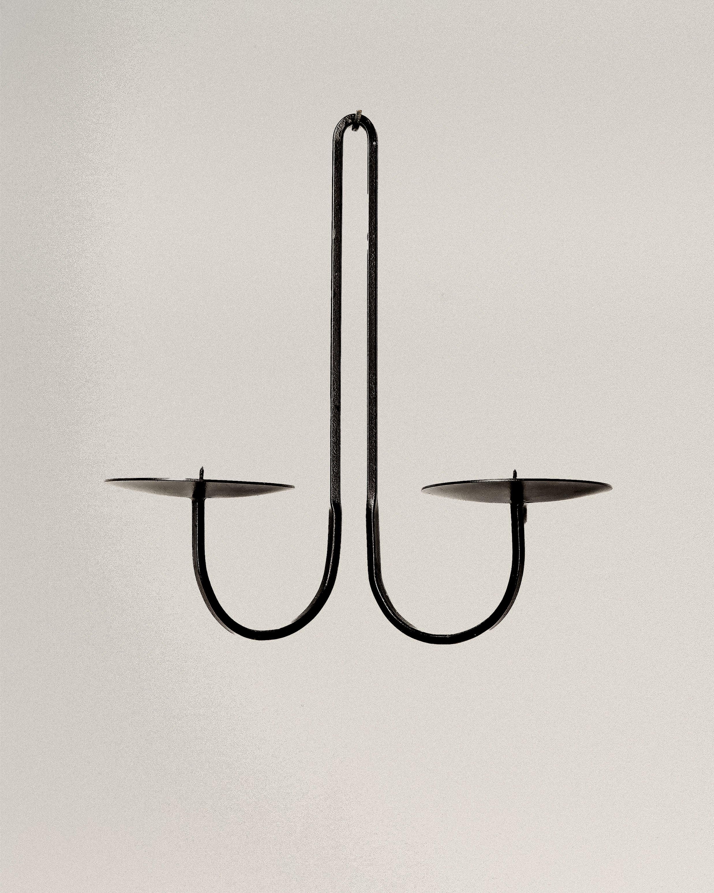 Two Arm Candle Holder - GOOD FRIEND