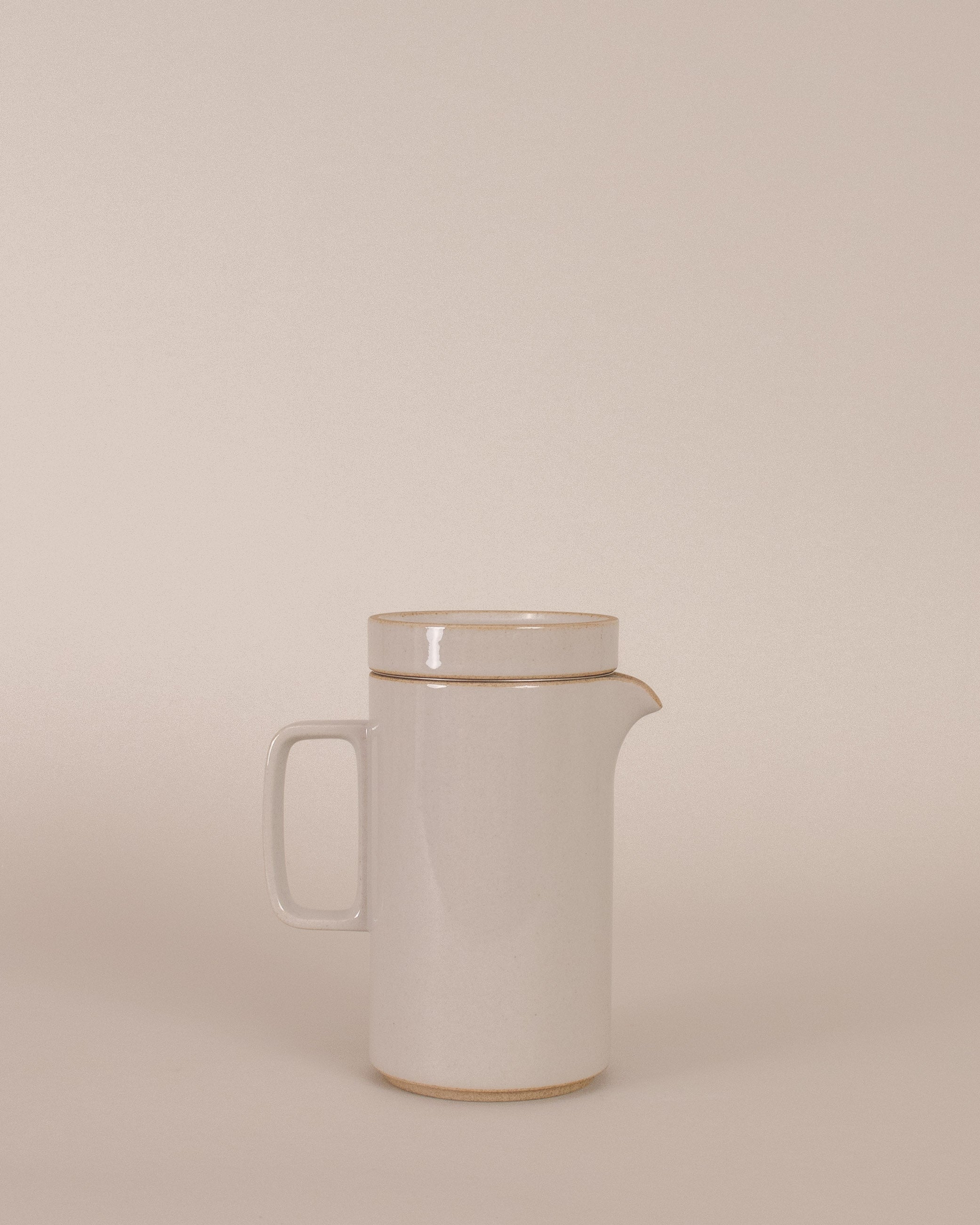 Hasami Tall Teapot in Gloss Grey