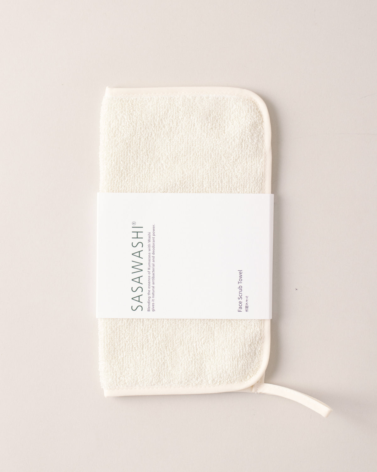 Sasawashi Face Scrub Towel