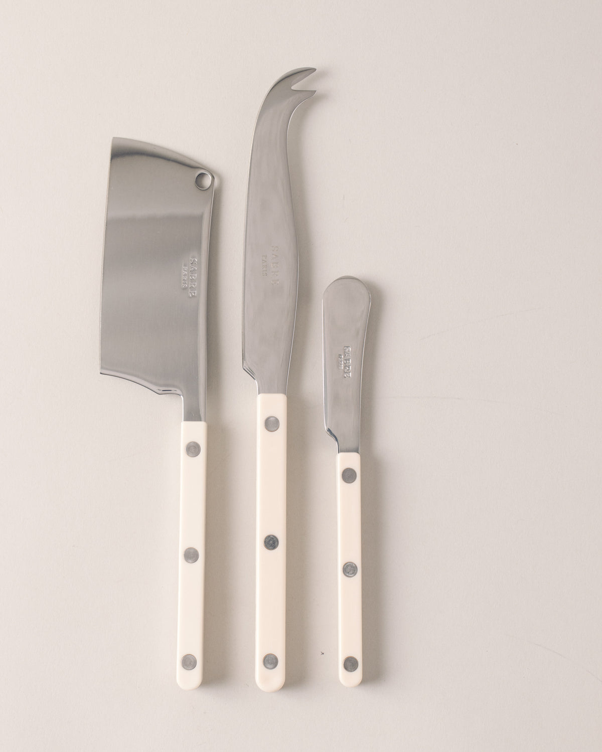 Bistrot Cheese Set in Ivory