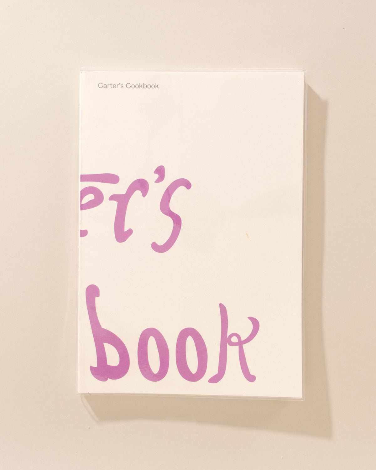 Carter's Cookbook