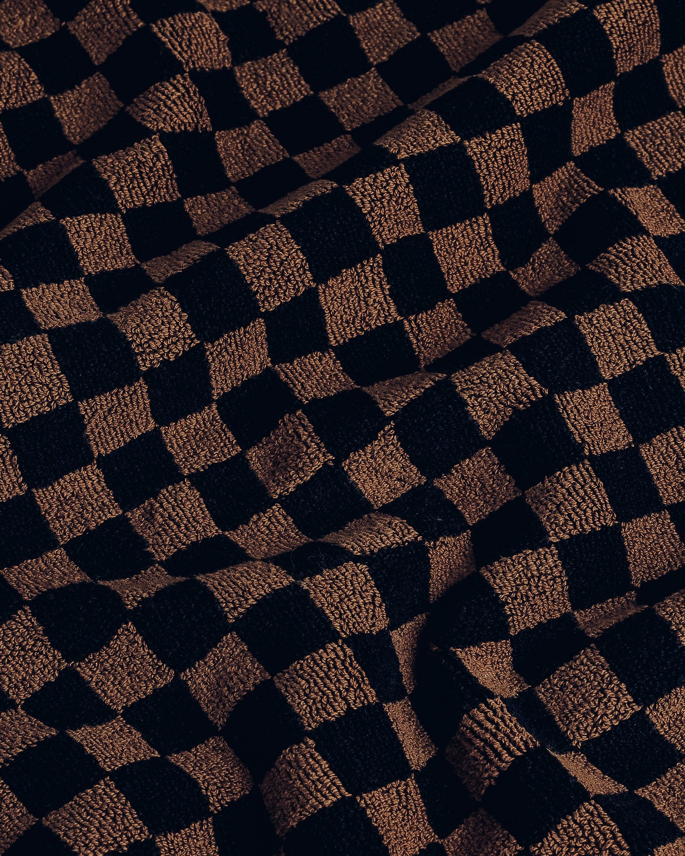 Beppu Bath Mat in Tabac & Noir - GOOD FRIEND