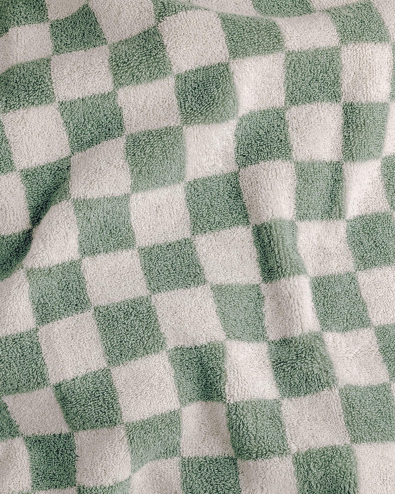 Roman Pool Towel in Sage & Chalk - GOOD FRIEND