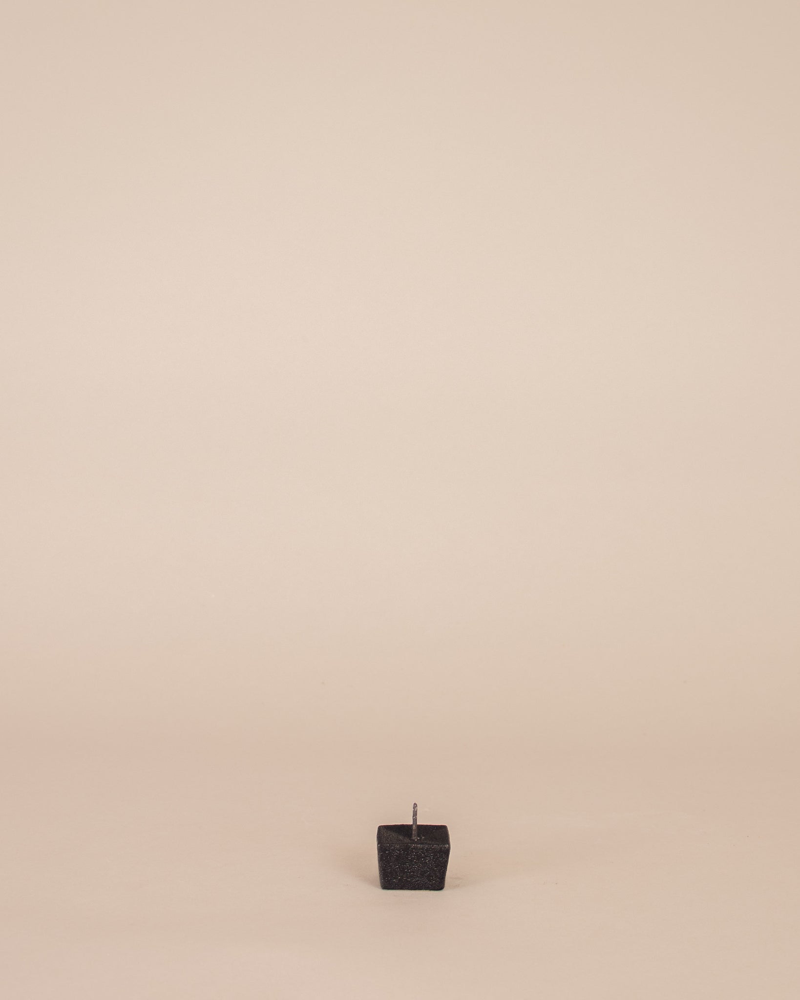 Cube Candle Stand in Black
