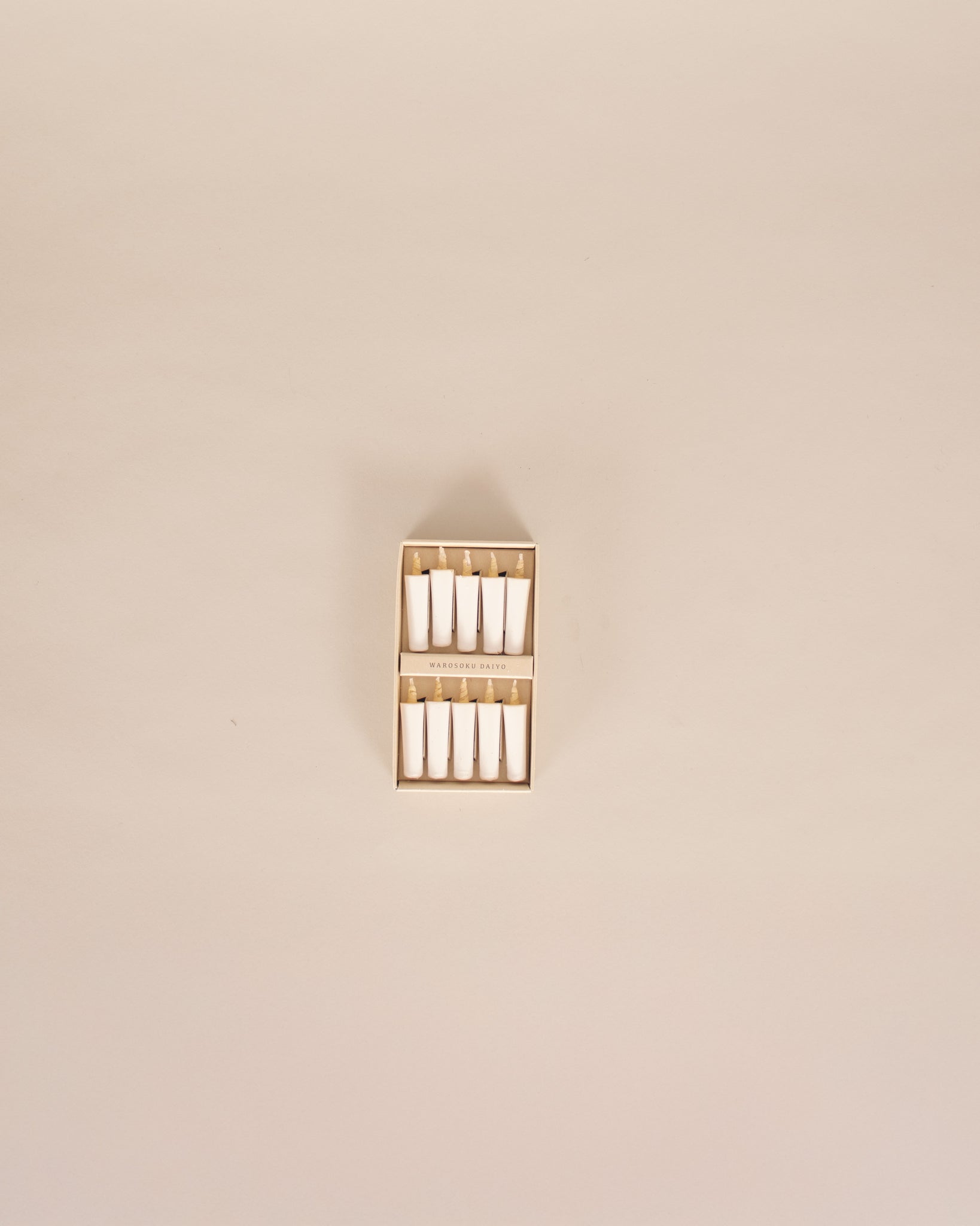 Rice Wax White Candles