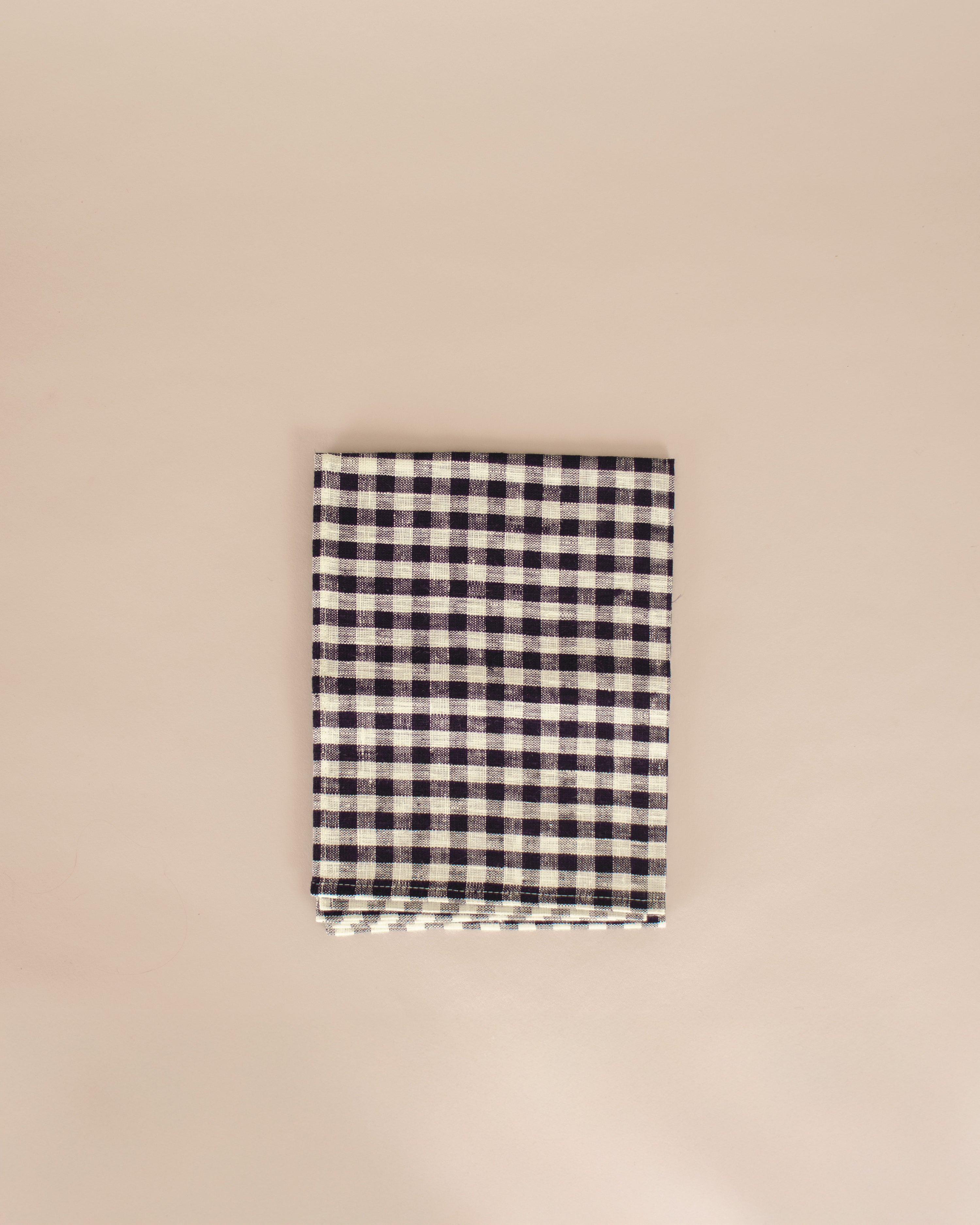 Navy Checked Kitchen Cloth - GOOD FRIEND