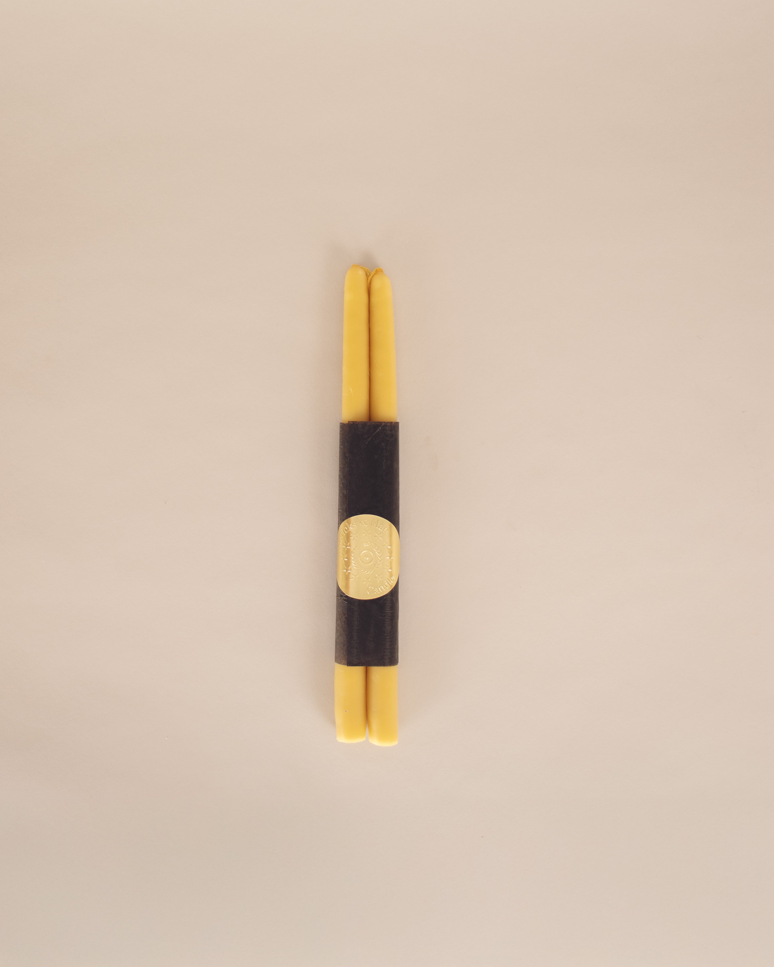 Tapered Beeswax Candles - GOOD FRIEND