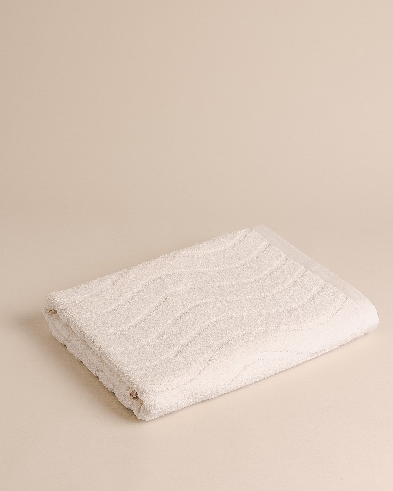 Johanna Bath Sheet in Chalk - GOOD FRIEND