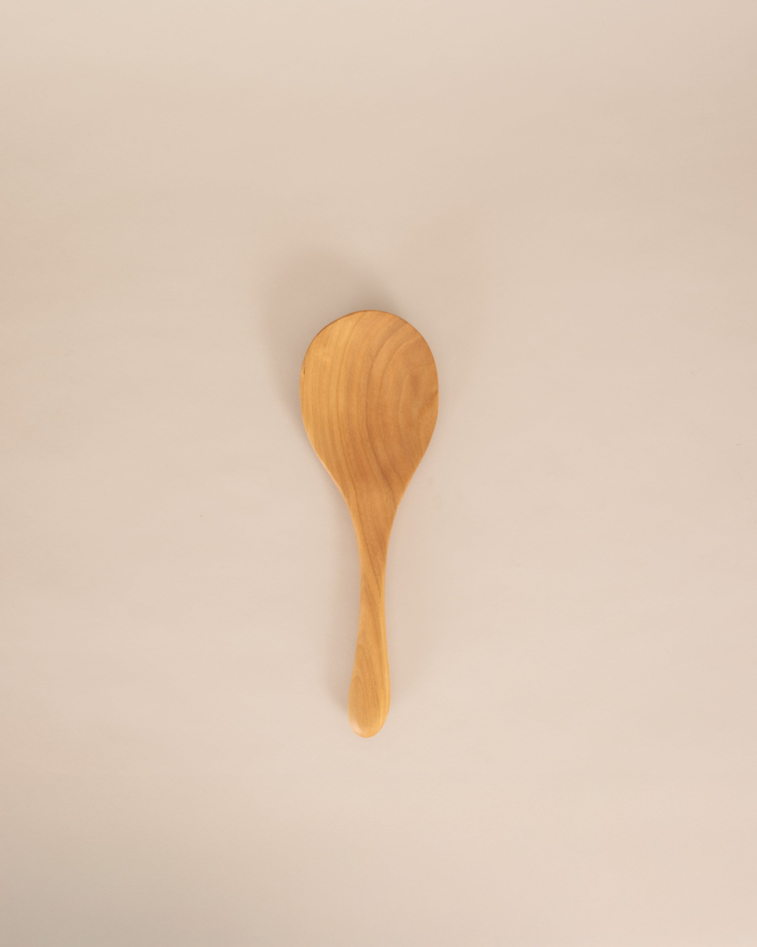 Cherry Wood Rice Spoon - GOOD FRIEND