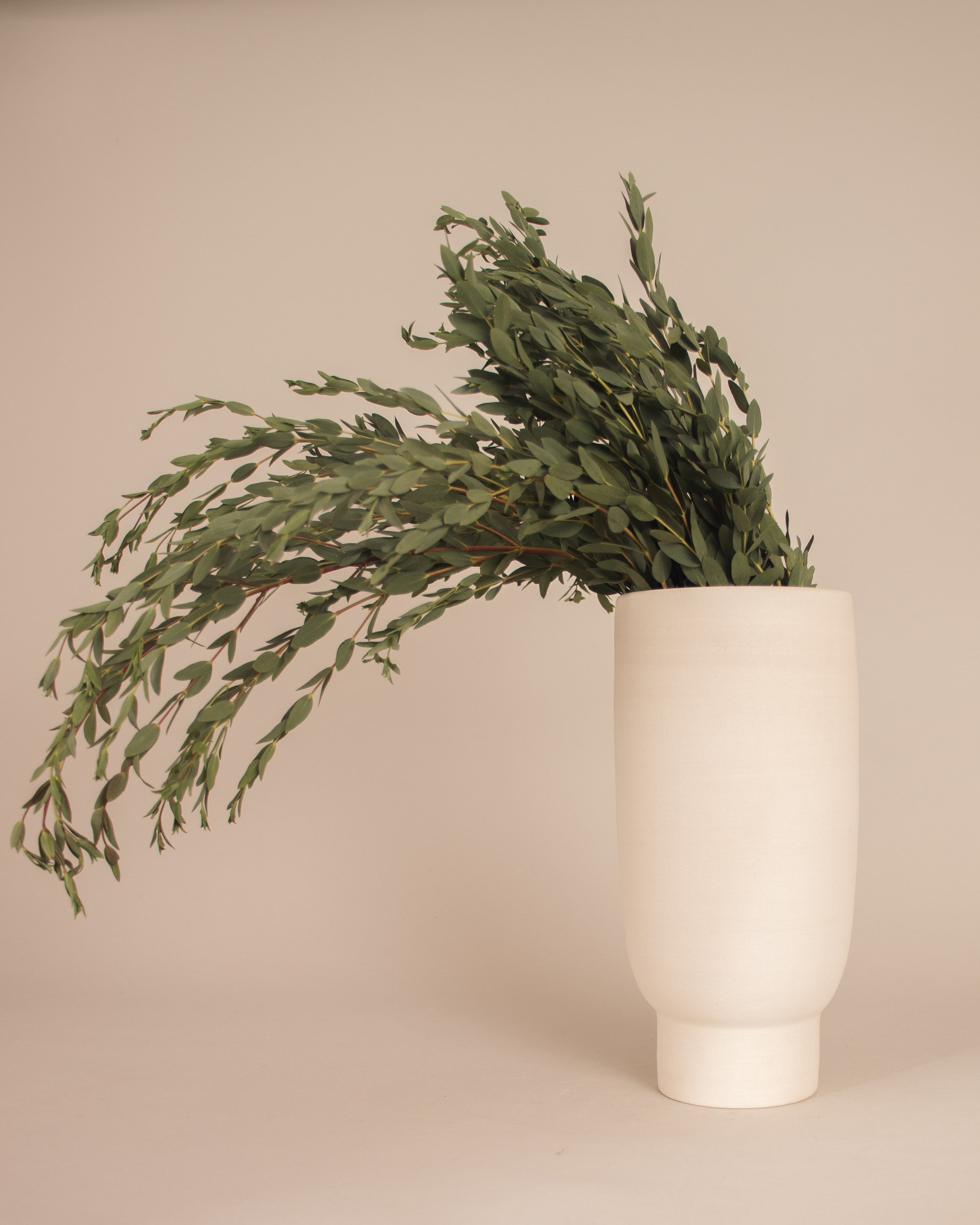 Tall Linen Vase - GOOD FRIEND