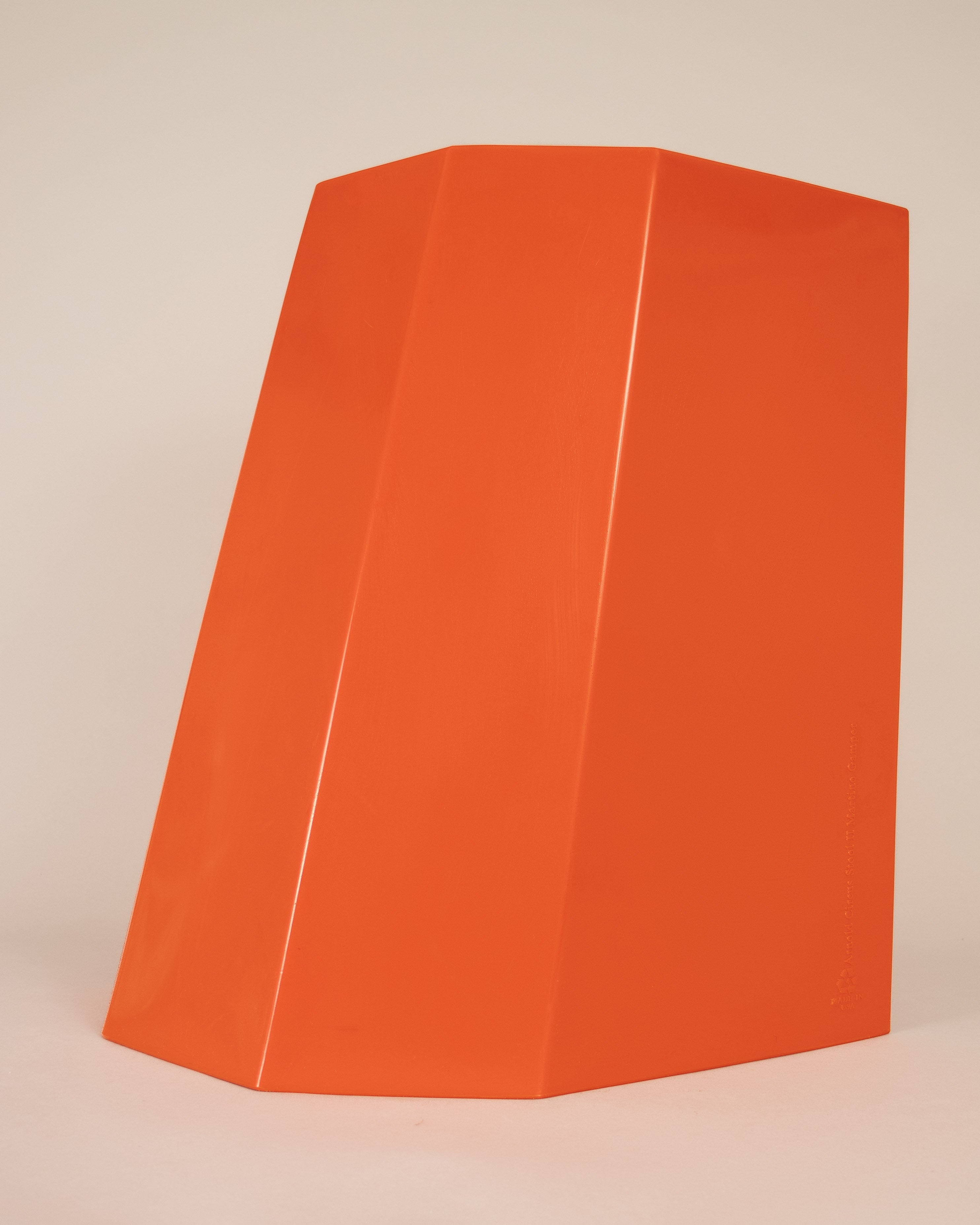 Traffic Orange Arnold Circus Stool - GOOD FRIEND