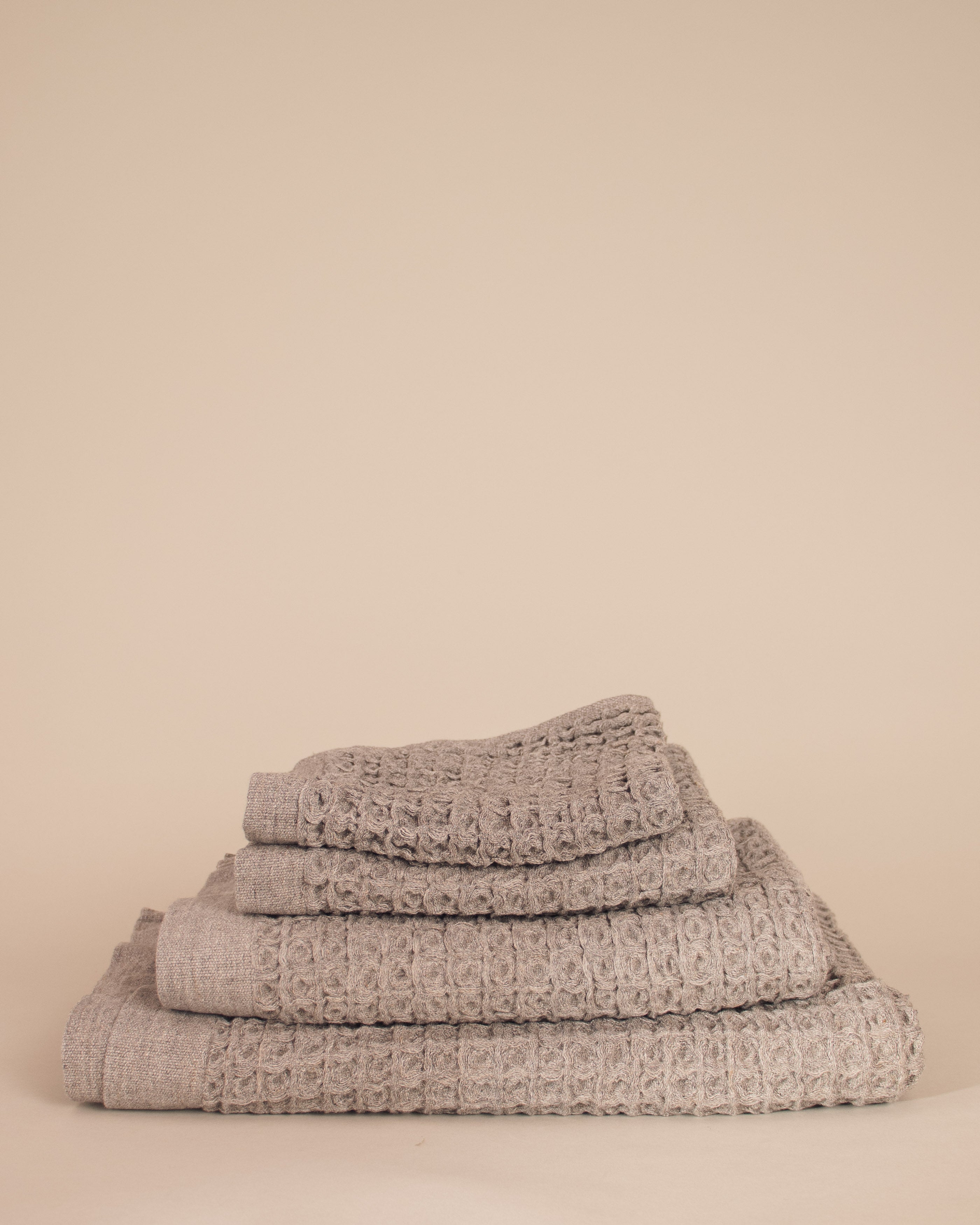 Grey Lattice Japanese Towels - GOOD FRIEND