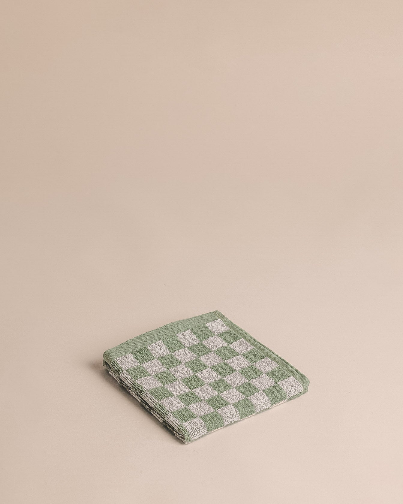 Quill Facecloth in Sage & Chalk - GOOD FRIEND