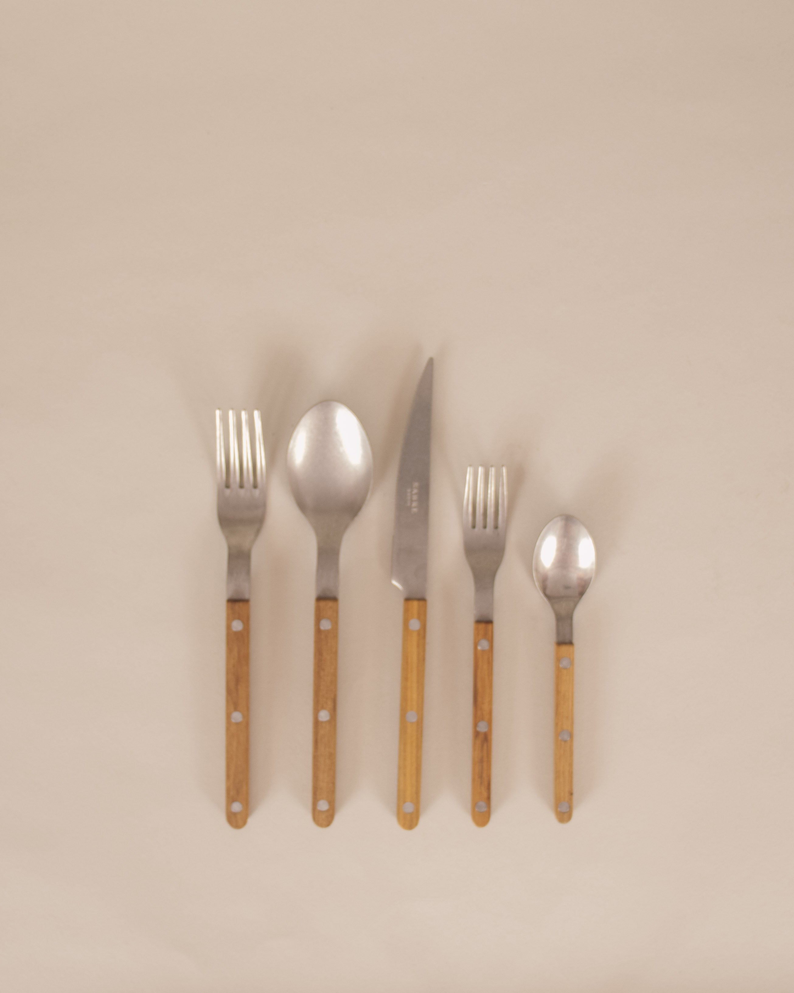 Teak Vintage Bistrot Cutlery Set - GOOD FRIEND