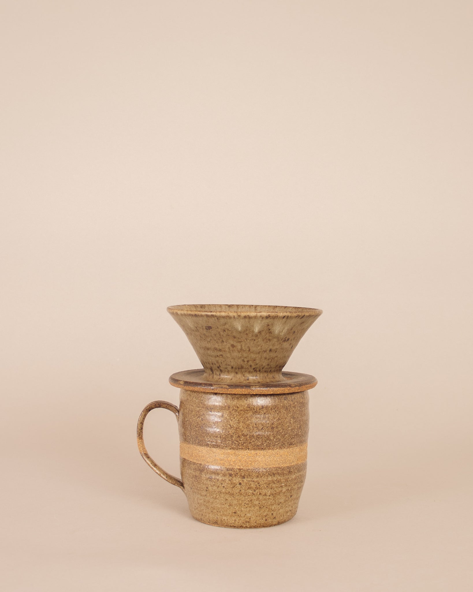 Coffee Dripper in Stone