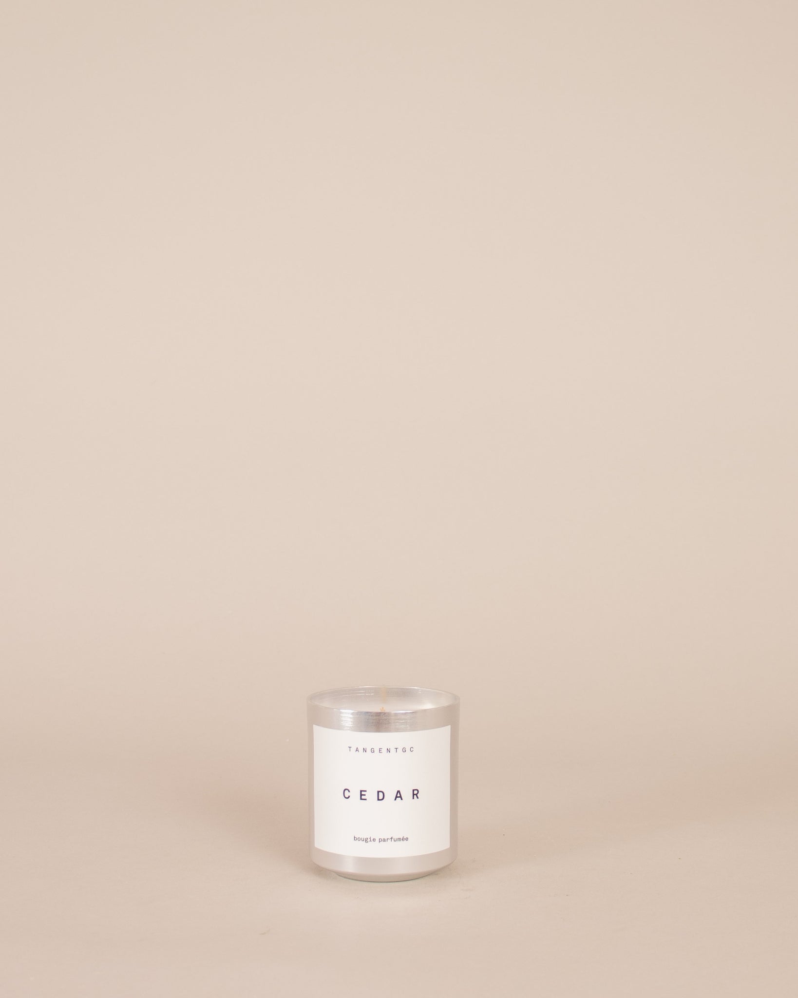 Organic Cedar Candle
