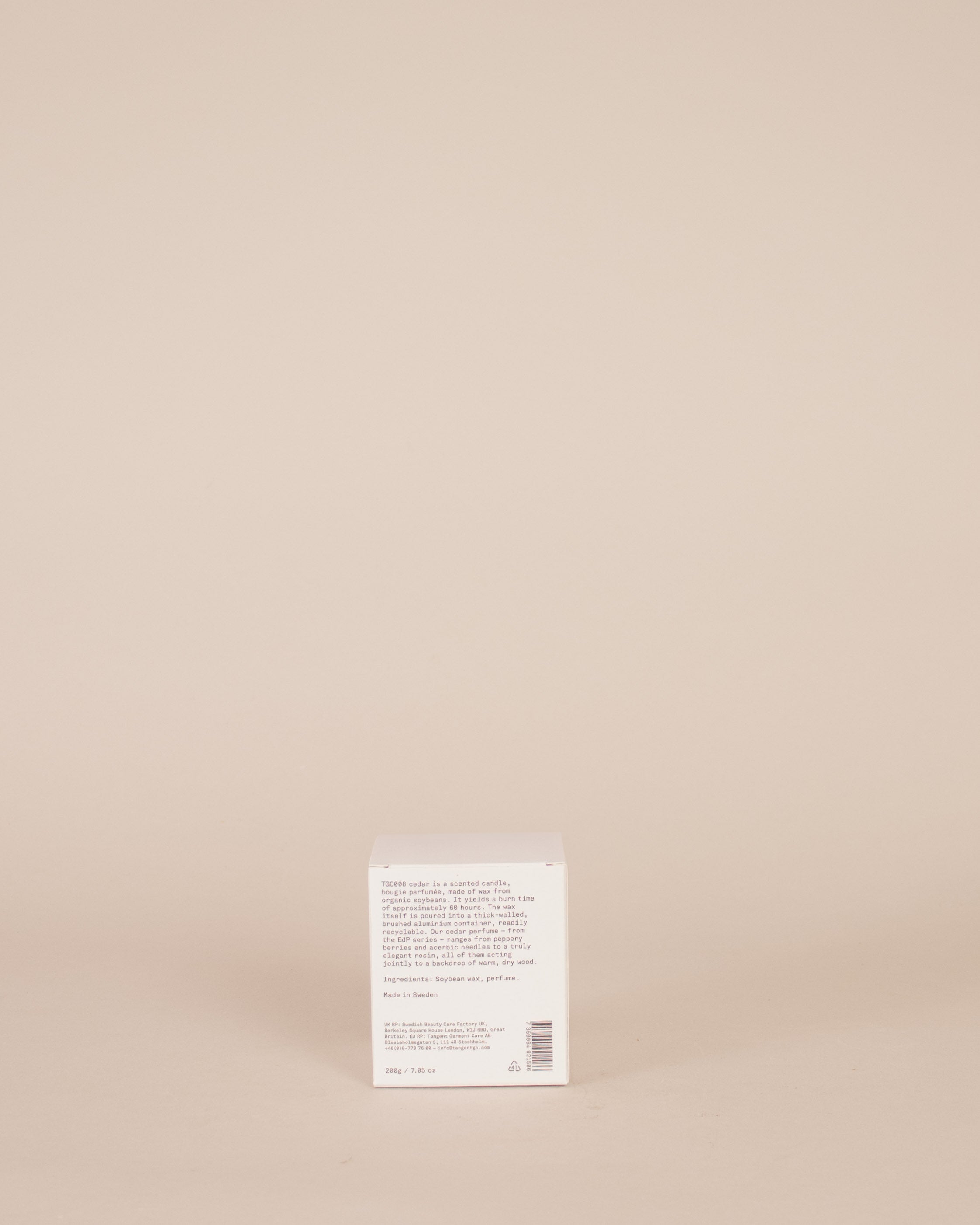 Organic Cedar Candle - GOOD FRIEND