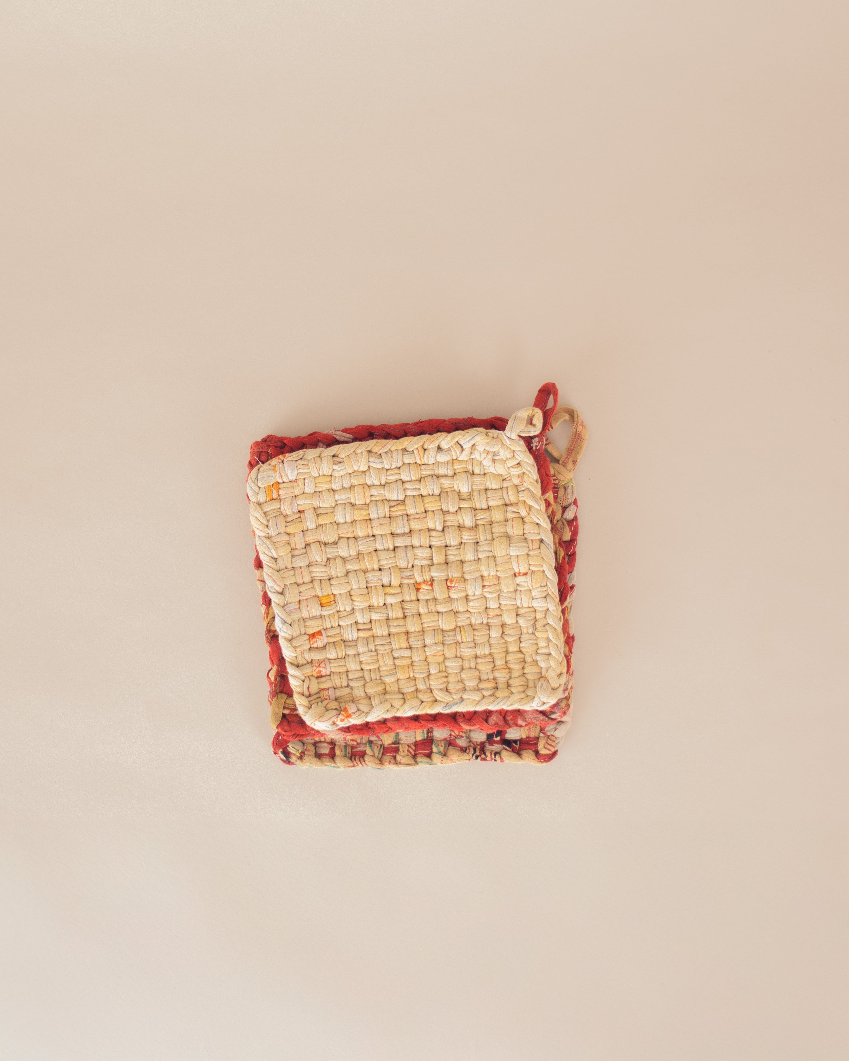 Recycled Sari Potholders - GOOD FRIEND