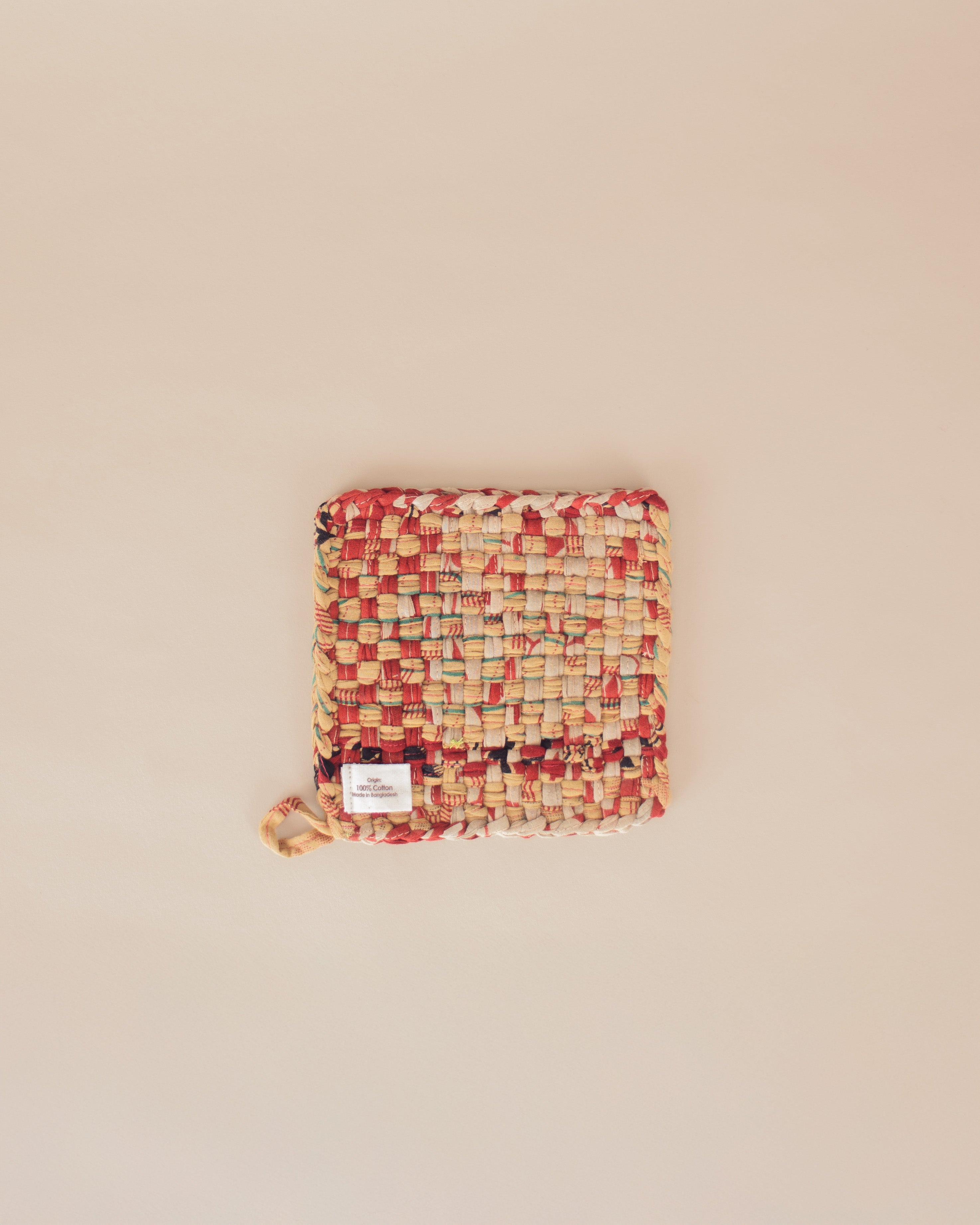 Recycled Sari Potholders - GOOD FRIEND