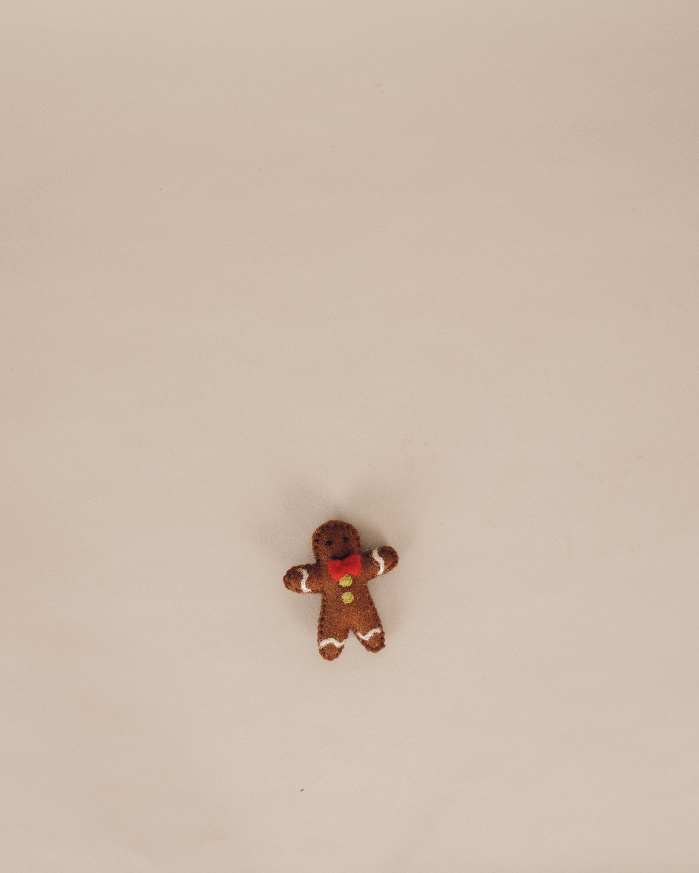 Felted Wool Gingerbread Cat Toy - GOOD FRIEND